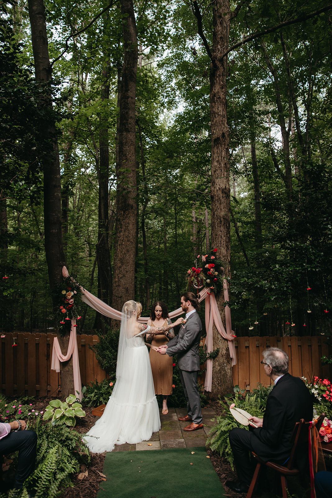 Three Region Photography - Durham Wedding Photographer A Backyard, Taylor  Swift, Disco Ball Wedding in Durham with Lindsey & Greg  Three Region  Photography