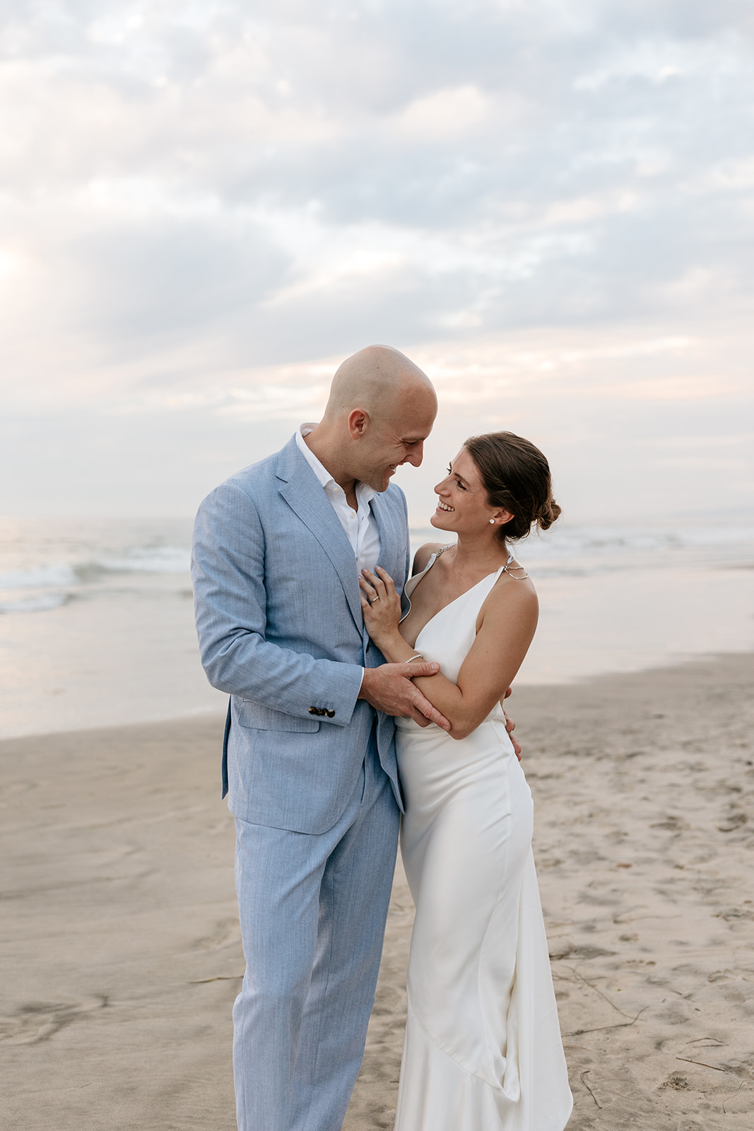 beach wedding elopement dress Portia and Scarlett PS25234 Long Mermaid Formal Glitter Corset Prom Dress