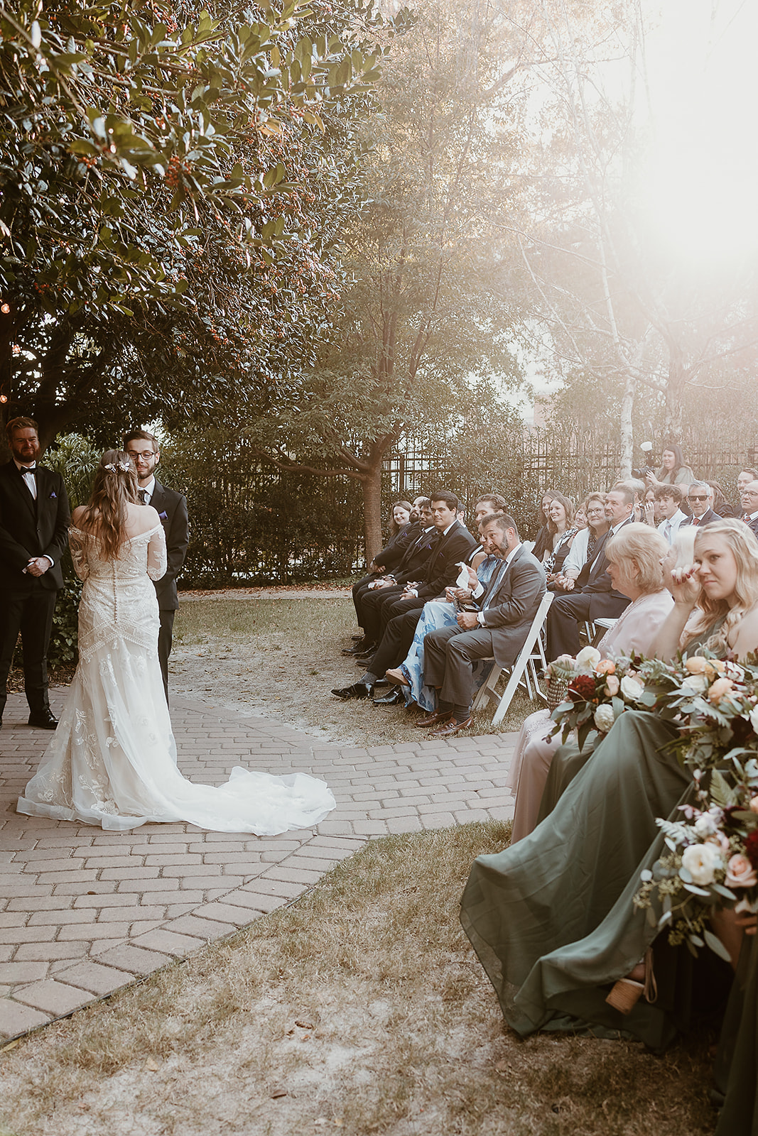 Ashley \u0026 Christian's wedding at Mcgill Rose Gardens Charlotte NC |  melodystriderphotography.com, image size:1067x1600