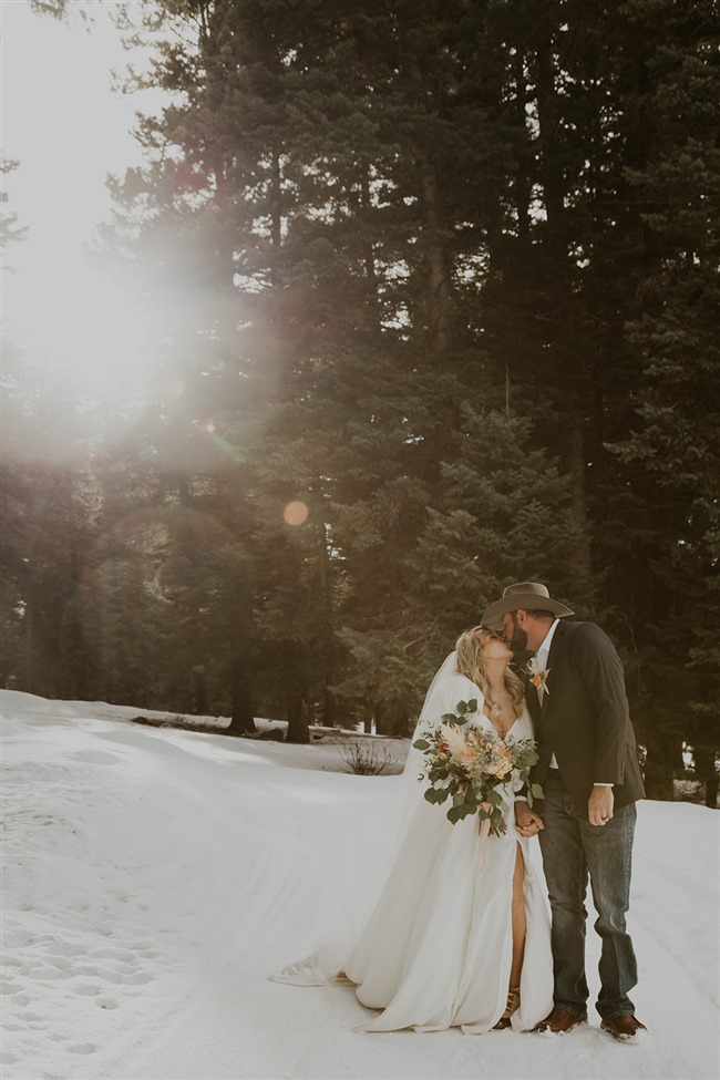 Winter Vow Renewal in the San Juan Mountains  Dawn Louise Photography