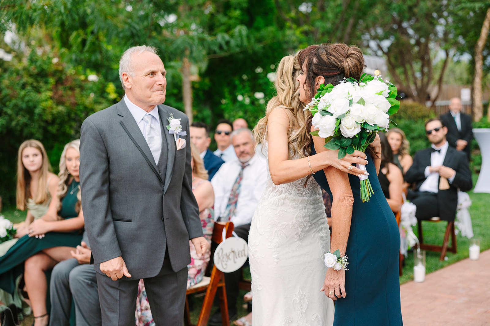 ceremony at sky ranch lodge weddings