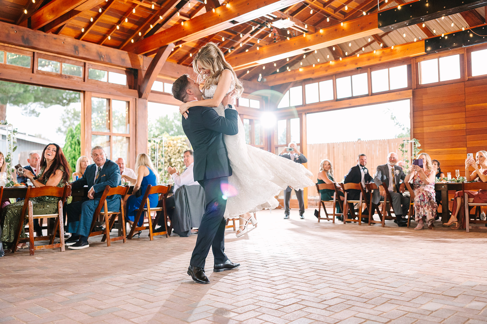 reception at sky ranch lodge weddings sedona
