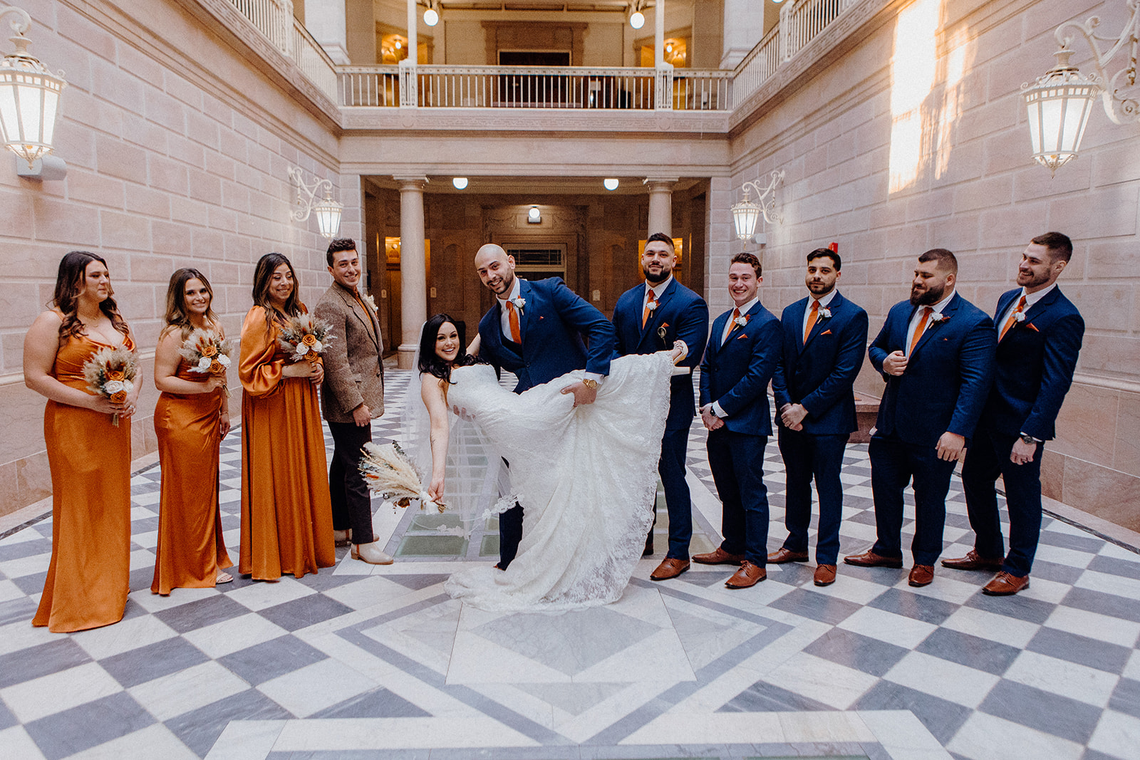 Christina & Nicolas's Hartford City Hall Wedding - Rob Skinner - New Haven  CT Wedding Photographer