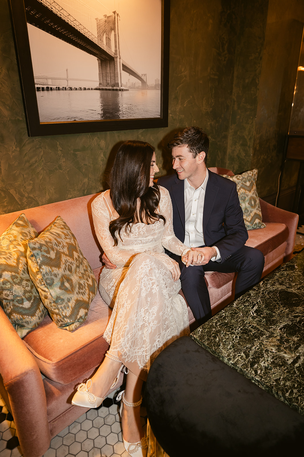 Engagement Photos at The Beekman Hotel NYC | Bella & Josh